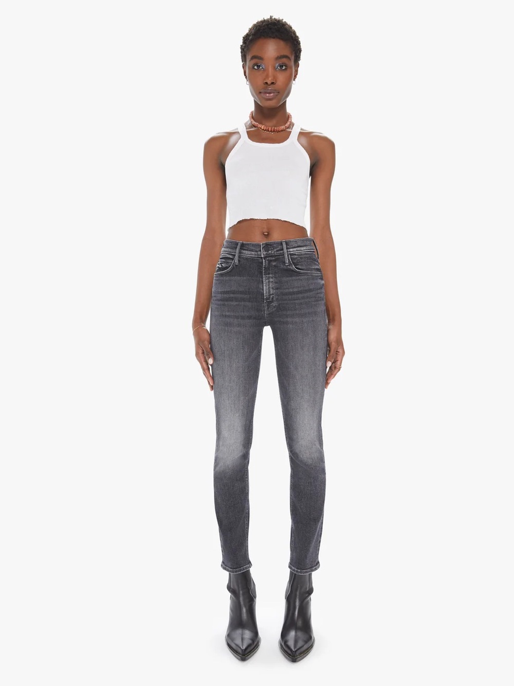 Mother Denim - The Mid Rise Dazzler In The Night Is Watching - Size 31
